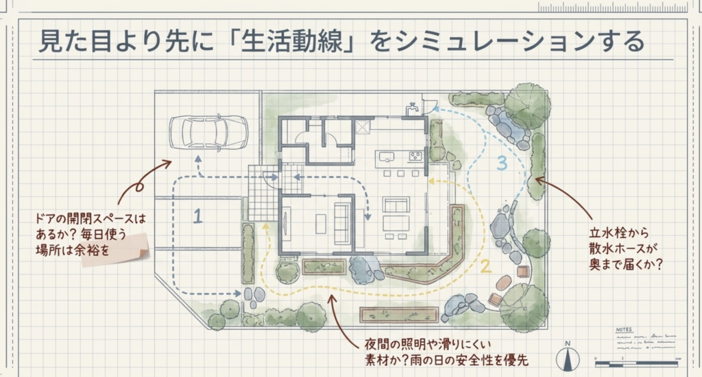 快適な空間を作るゾーニングと動線の考え方